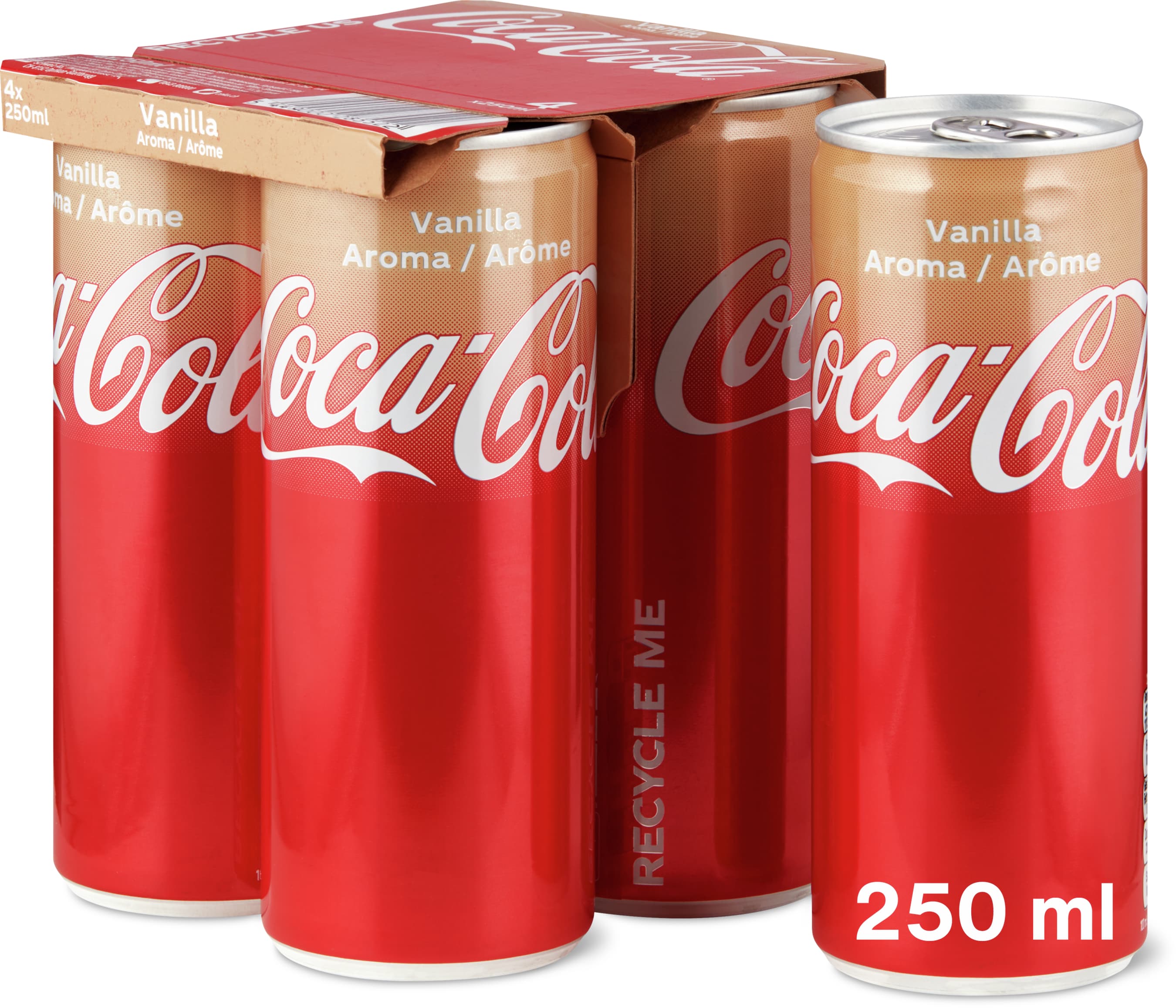 Coca-Cola Vanilla 4x250ml
